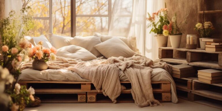 Łóżka z palet - doskonałe rozwiązanie dla twojego wnętrza